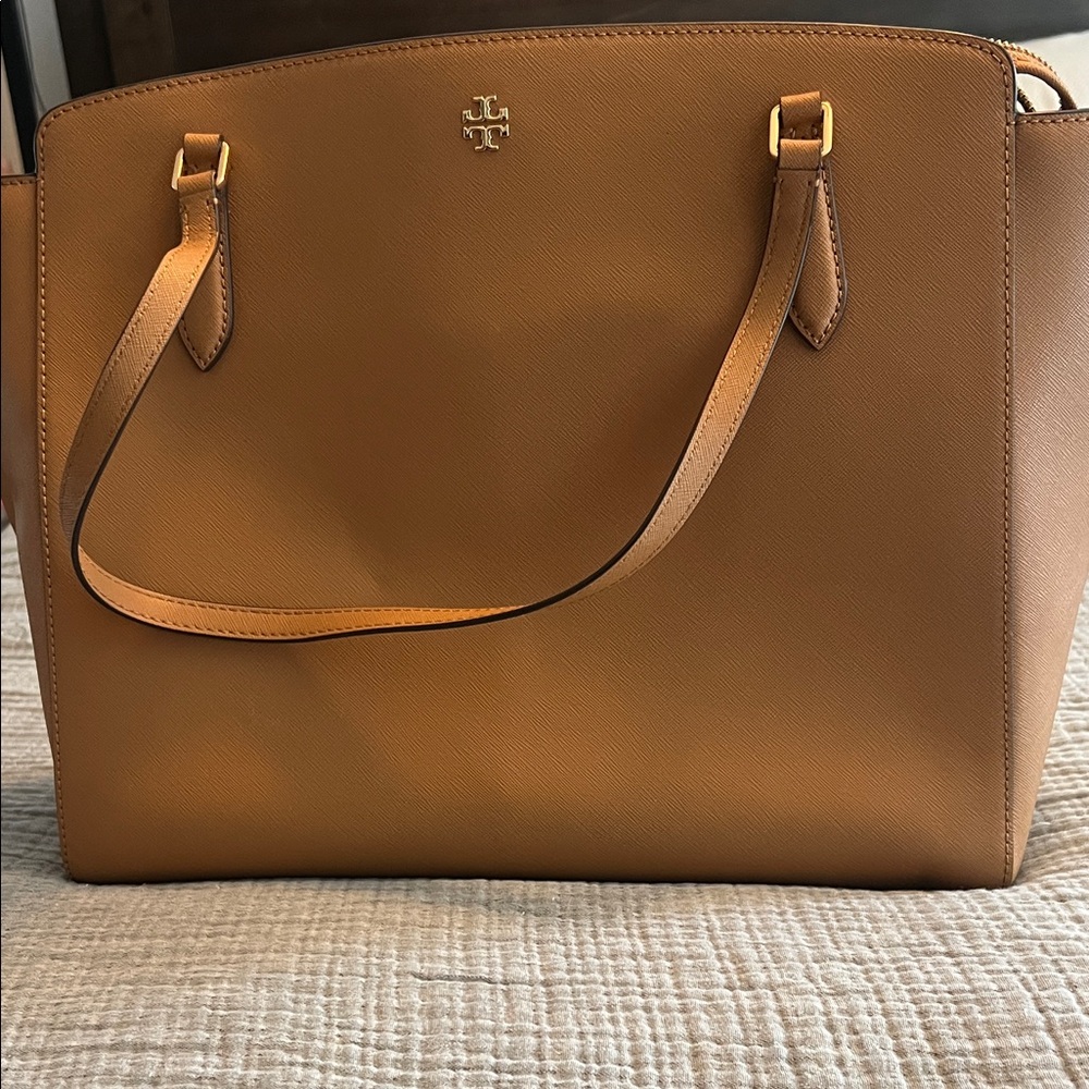 Tory Burch Brown Leather Tote
